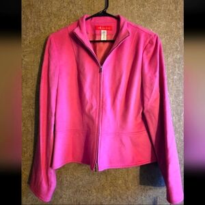Anne Klein Pink Wool Jacket